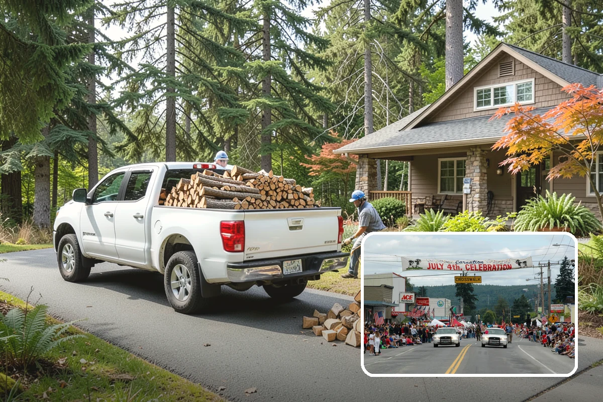 RV Campground Firewood in Carnation, King County, WA - Steady supply matched to guest traffic