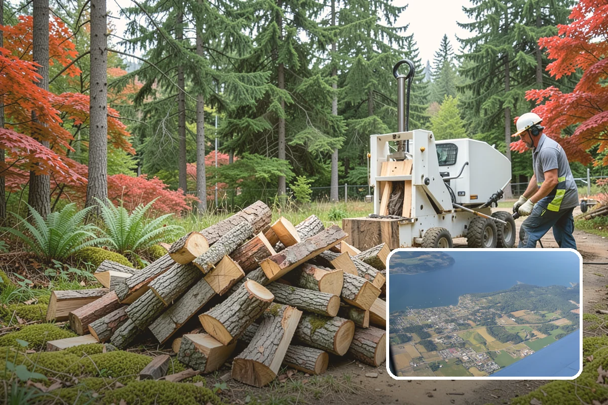 RV Campground Firewood in Coupeville, Island County, WA - Steady supply matched to guest traffic