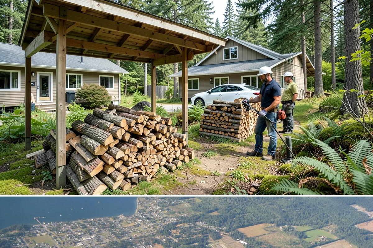 RV Campground Firewood in Coupeville, Island County, WA - Occupancy peaks in summer, so lock in restock schedules before the camping season opens.
