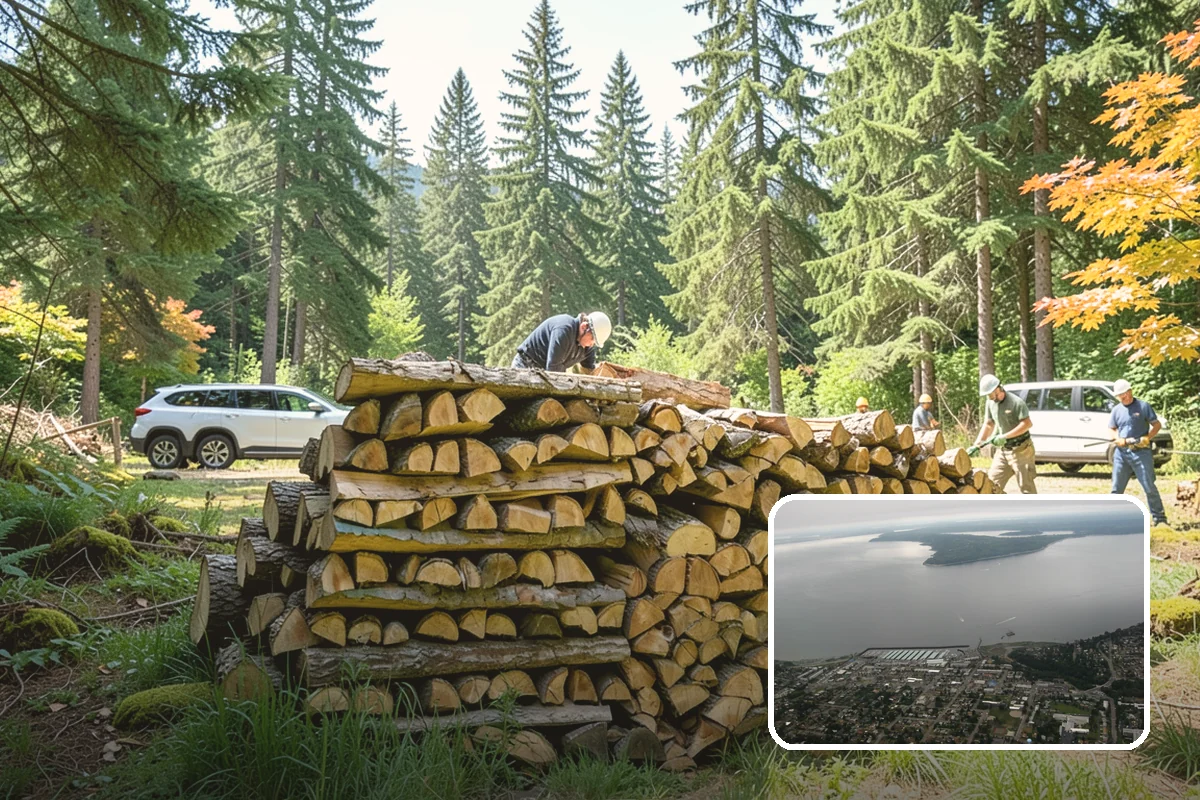 RV Campground Firewood in Des Moines, King County, WA - Steady supply matched to guest traffic