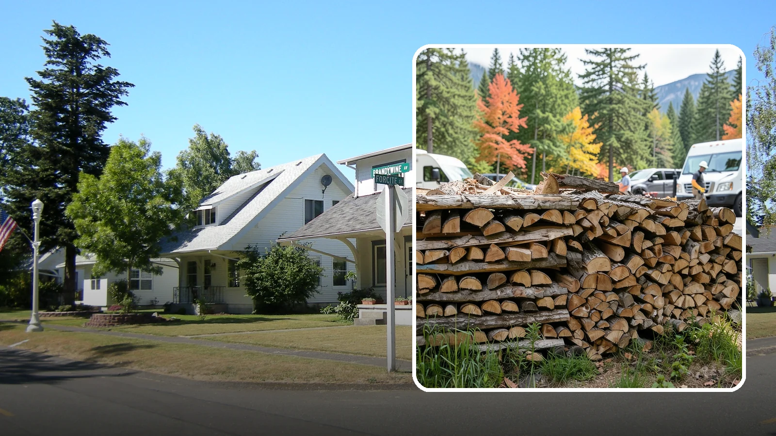 RV Campground Firewood in DuPont, Pierce County, WA - Bulk and bundled firewood supply for RV parks and campgrounds throughout the region.