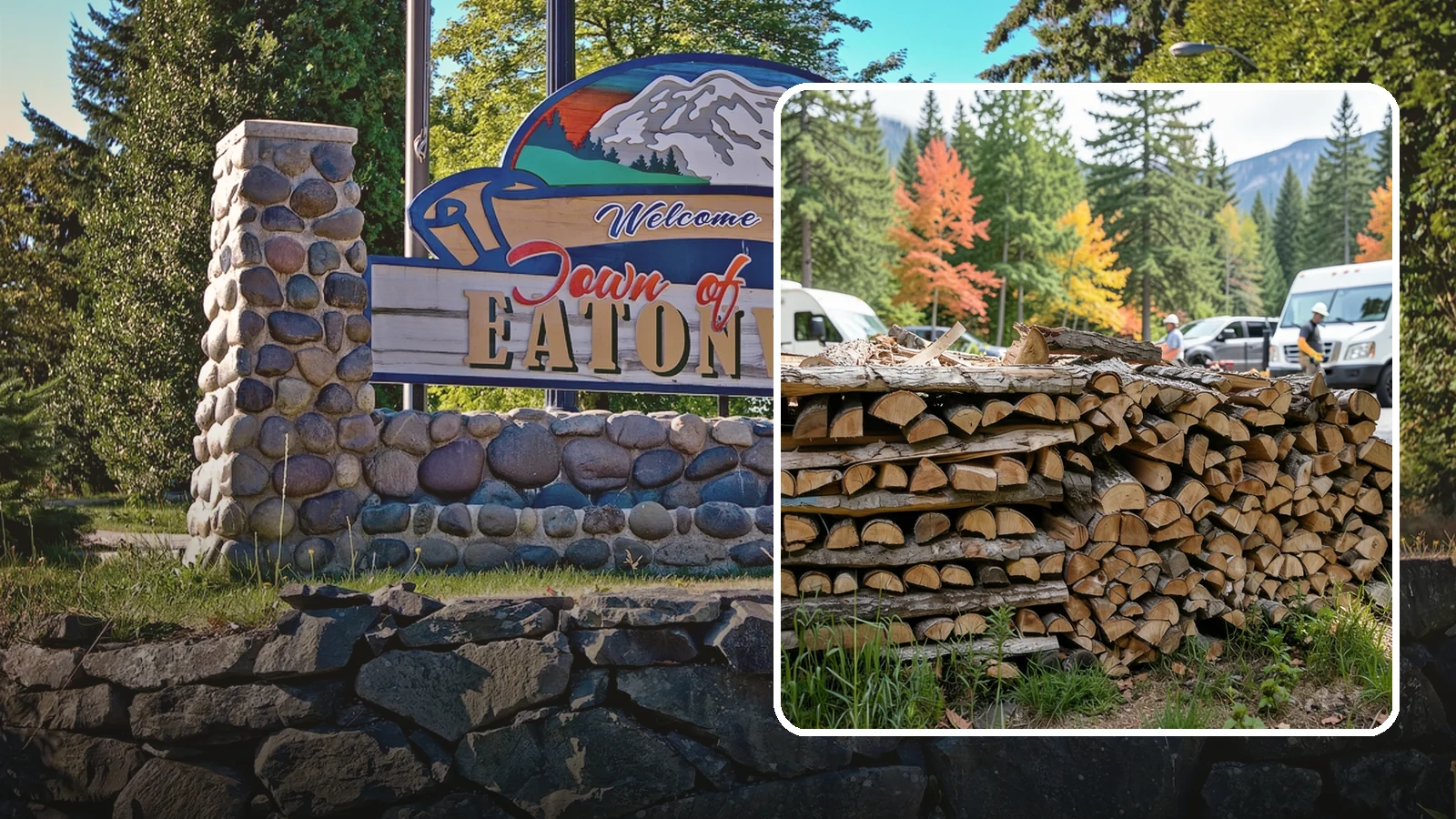RV Campground Firewood in Eatonville, WA - Bulk and bundled firewood supply for RV parks and campgrounds throughout the region.