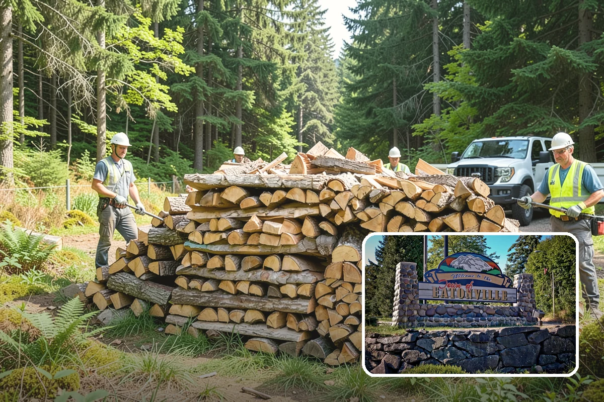 RV Campground Firewood in Eatonville, WA - Steady supply matched to guest traffic
