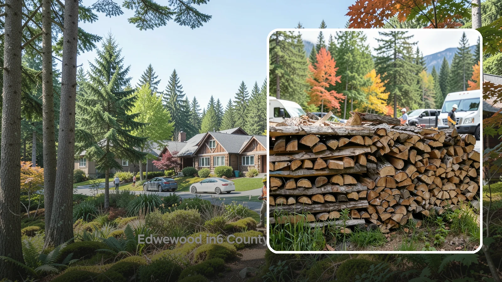 RV Campground Firewood in Edgewood, WA - Bulk and bundled firewood supply for RV parks and campgrounds throughout the region.