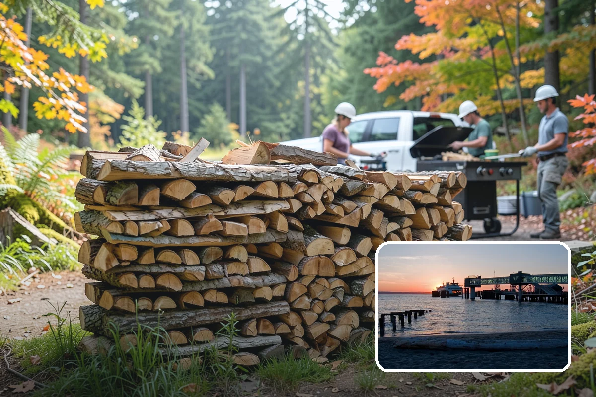 RV Campground Firewood in Edmonds, Snohomish County, WA - Steady supply matched to guest traffic