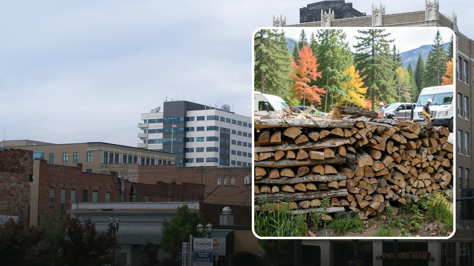 RV Campground Firewood in Everett, Snohomish County, WA - Bulk and bundled firewood supply for RV parks and campgrounds throughout the region.