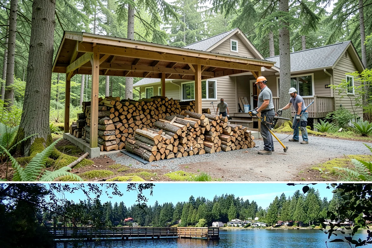 RV Campground Firewood in Federal Way, King County, WA - Occupancy peaks in summer, so lock in restock schedules before the camping season opens.
