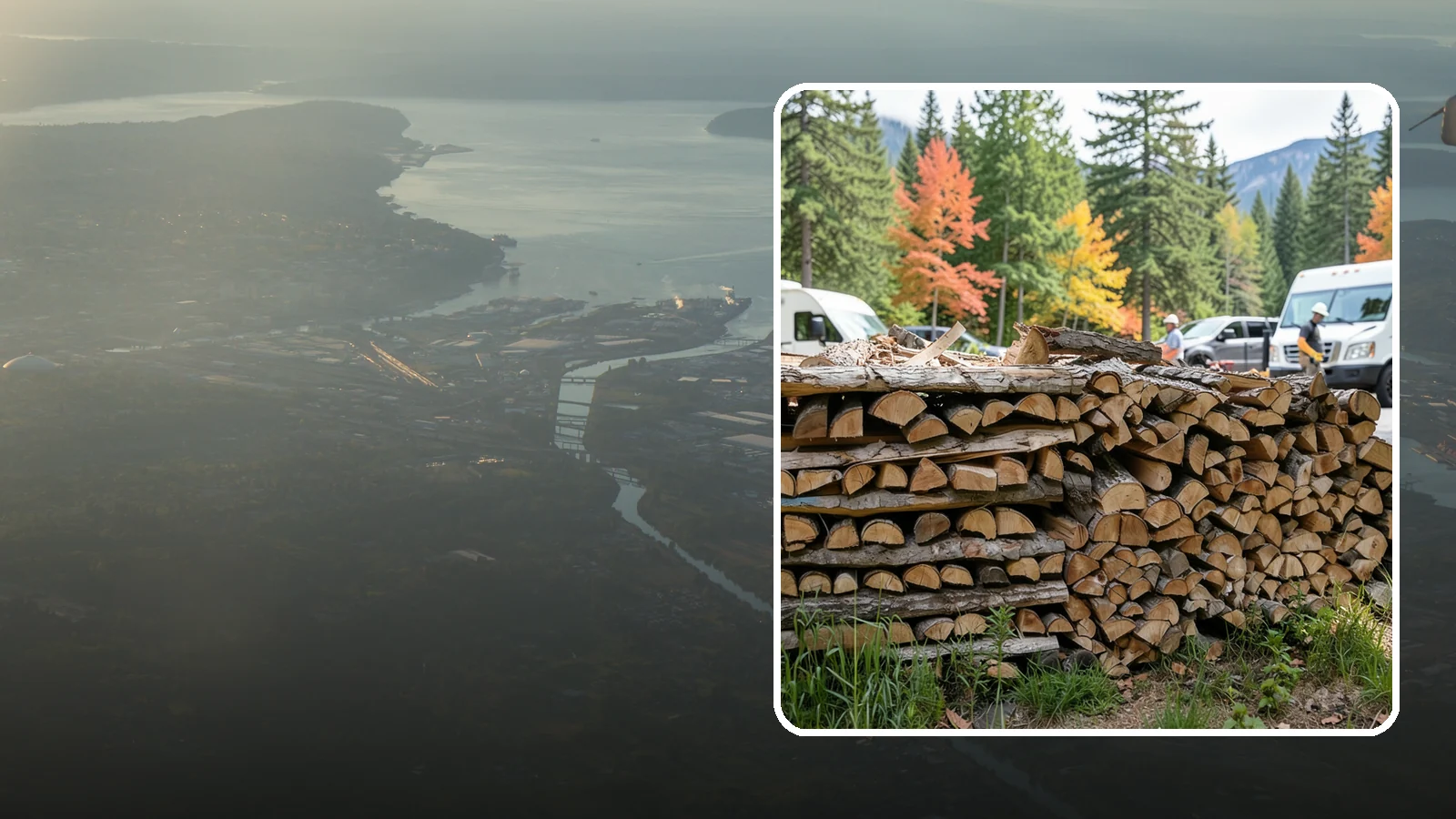 RV Campground Firewood in Fife, Pierce County, WA - Bulk and bundled firewood supply for RV parks and campgrounds throughout the region.