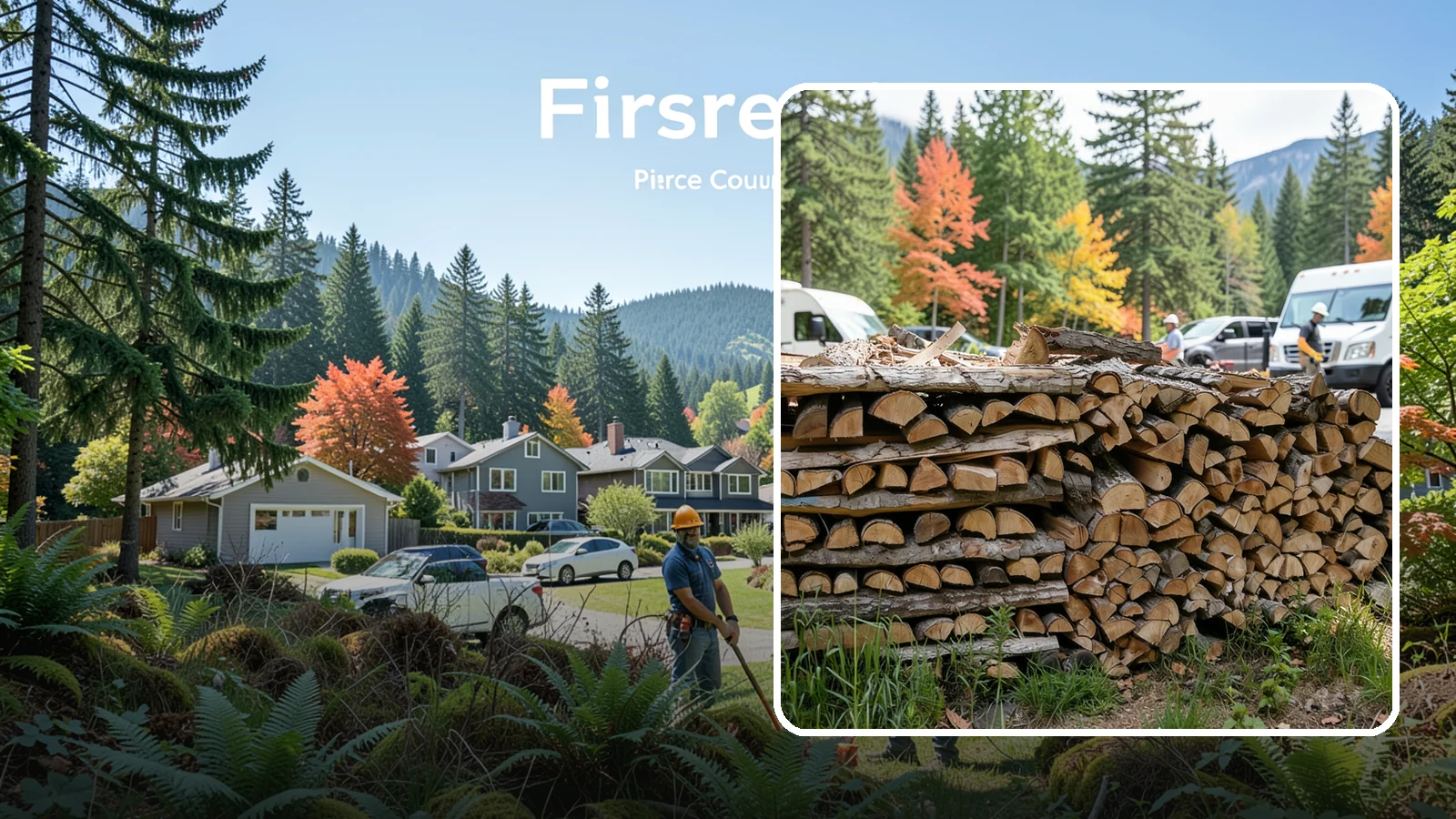 RV Campground Firewood in Fircrest, Pierce County, WA - Bulk and bundled firewood supply for RV parks and campgrounds throughout the region.