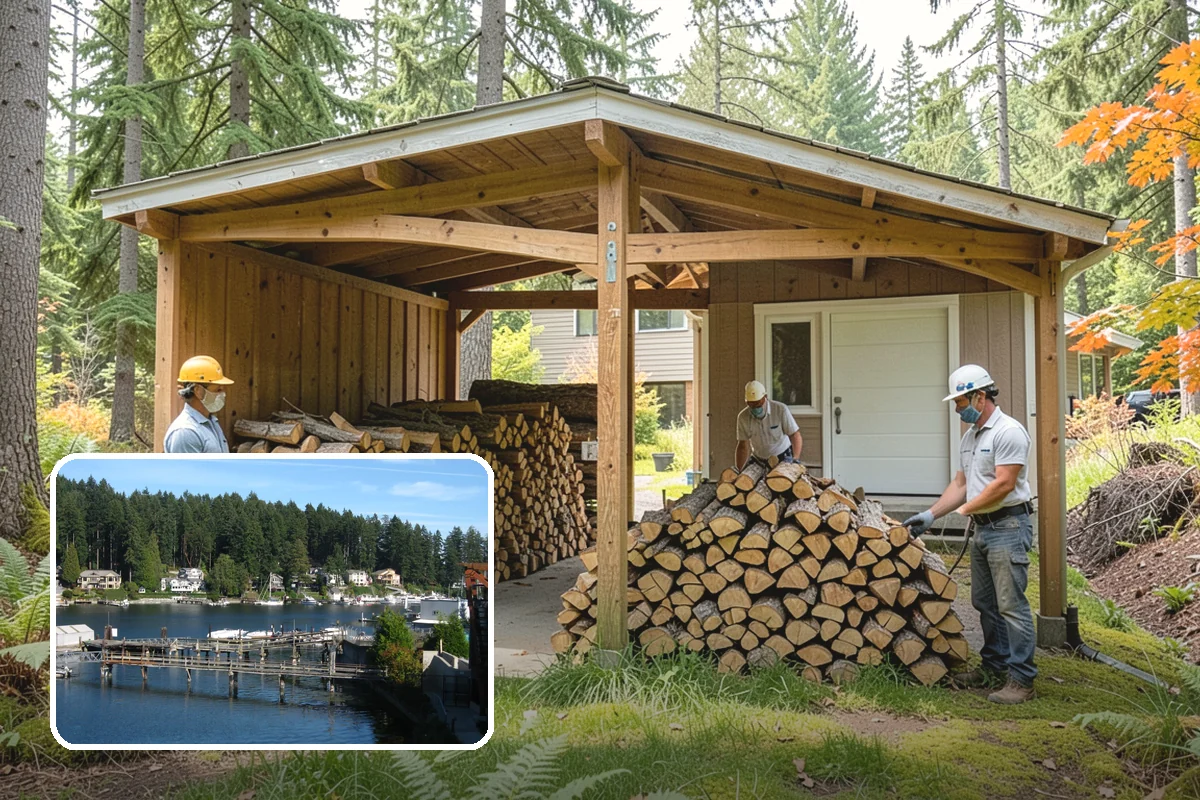 RV Campground Firewood in Gig Harbor, Pierce County, WA - Steady supply matched to guest traffic