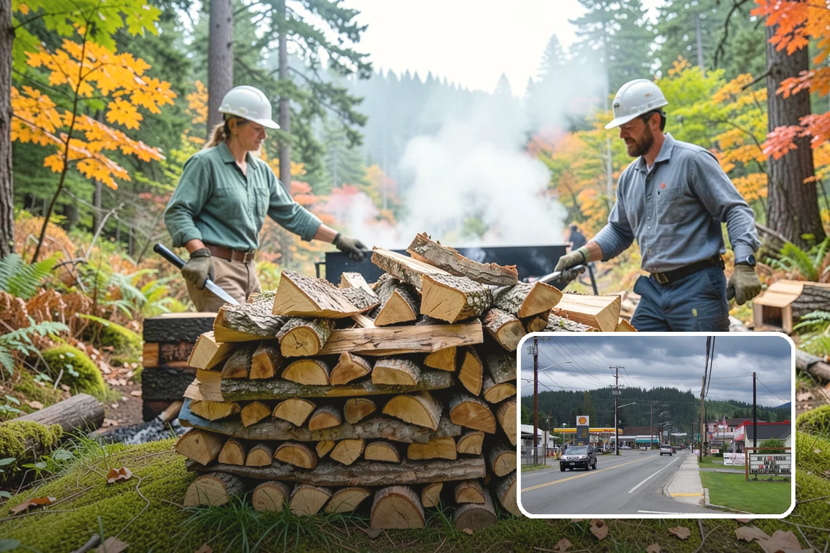 RV Campground Firewood in Granite Falls, Snohomish County, WA - Steady supply matched to guest traffic