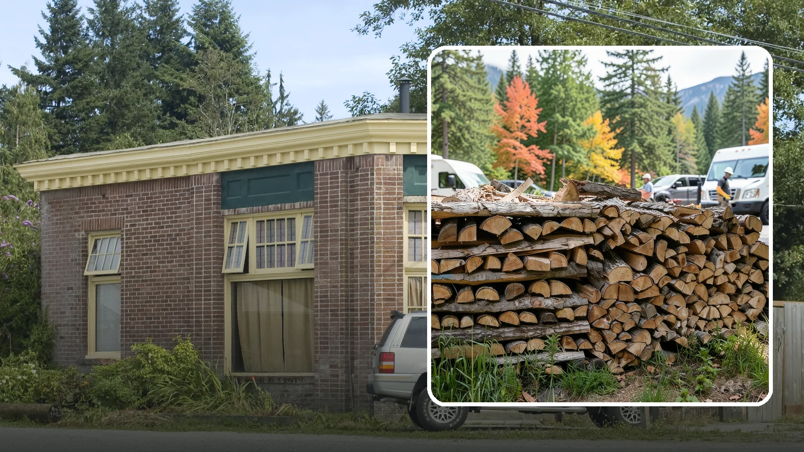 RV Campground Firewood in Hamilton, Skagit County, WA - Bulk and bundled firewood supply for RV parks and campgrounds throughout the region.