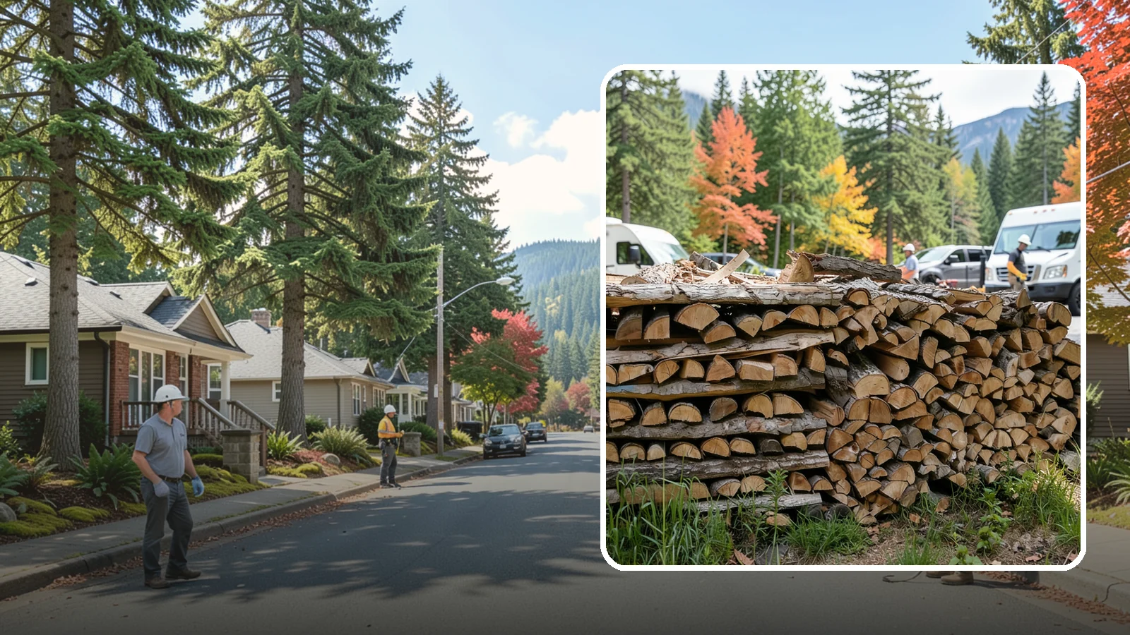 RV Campground Firewood in Hunts Point, King County, WA - Bulk and bundled firewood supply for RV parks and campgrounds throughout the region.