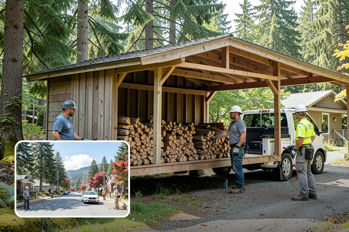 RV Campground Firewood in Hunts Point, King County, WA - Steady supply matched to guest traffic