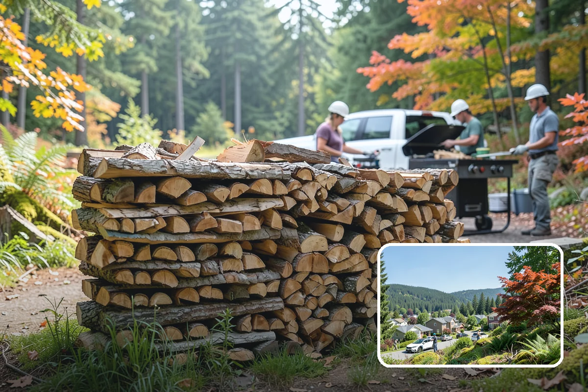 RV Campground Firewood in Index, Snohomish County, WA - Steady supply matched to guest traffic
