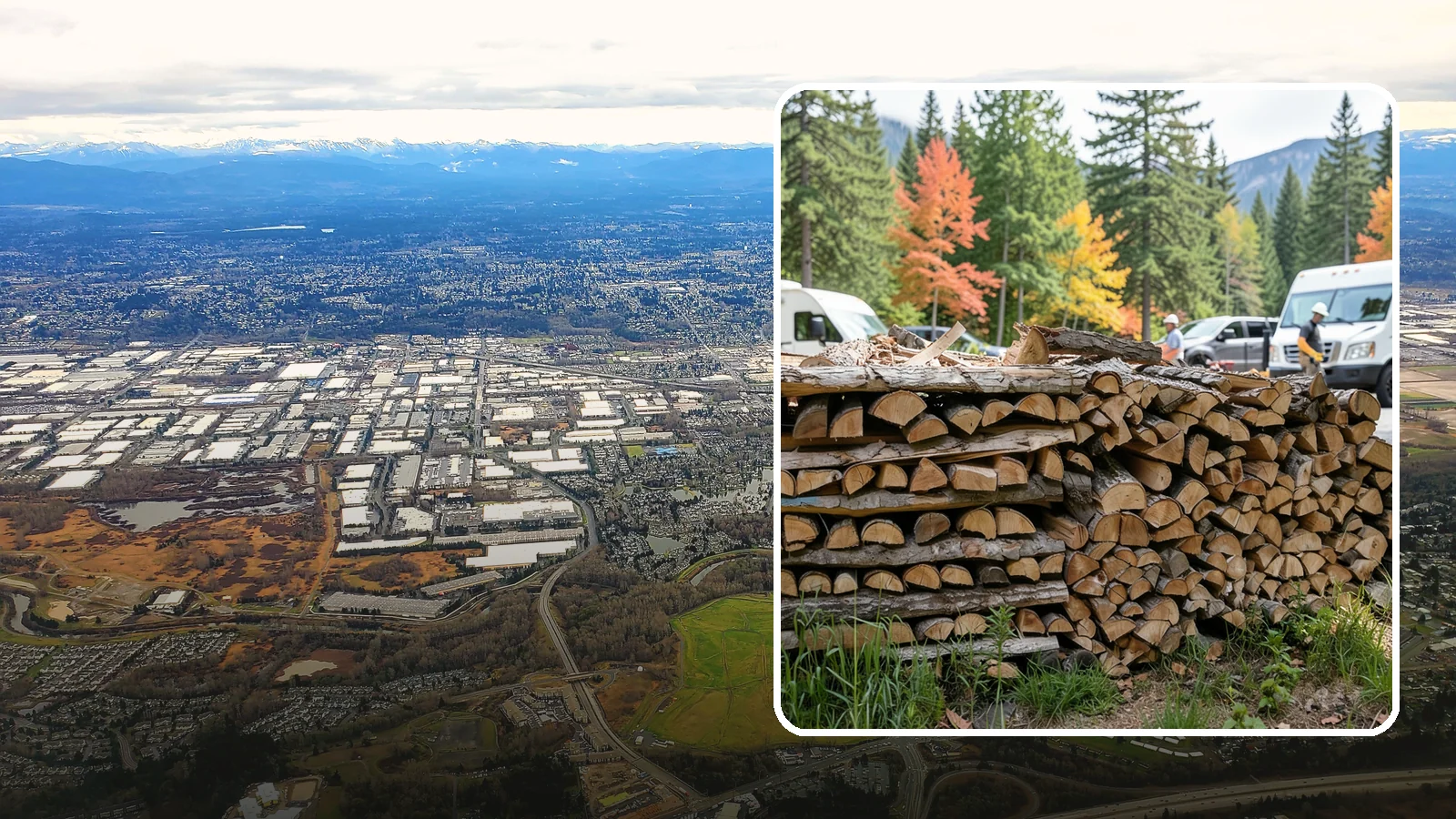 RV Campground Firewood in Kent, King County, WA - Bulk and bundled firewood supply for RV parks and campgrounds throughout the region.