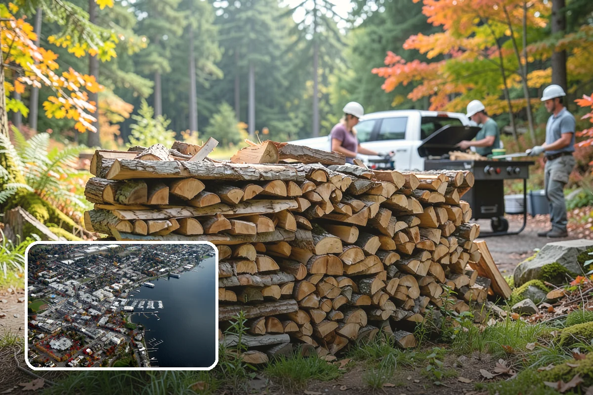 RV Campground Firewood in Kirkland, King County, WA - Steady supply matched to guest traffic
