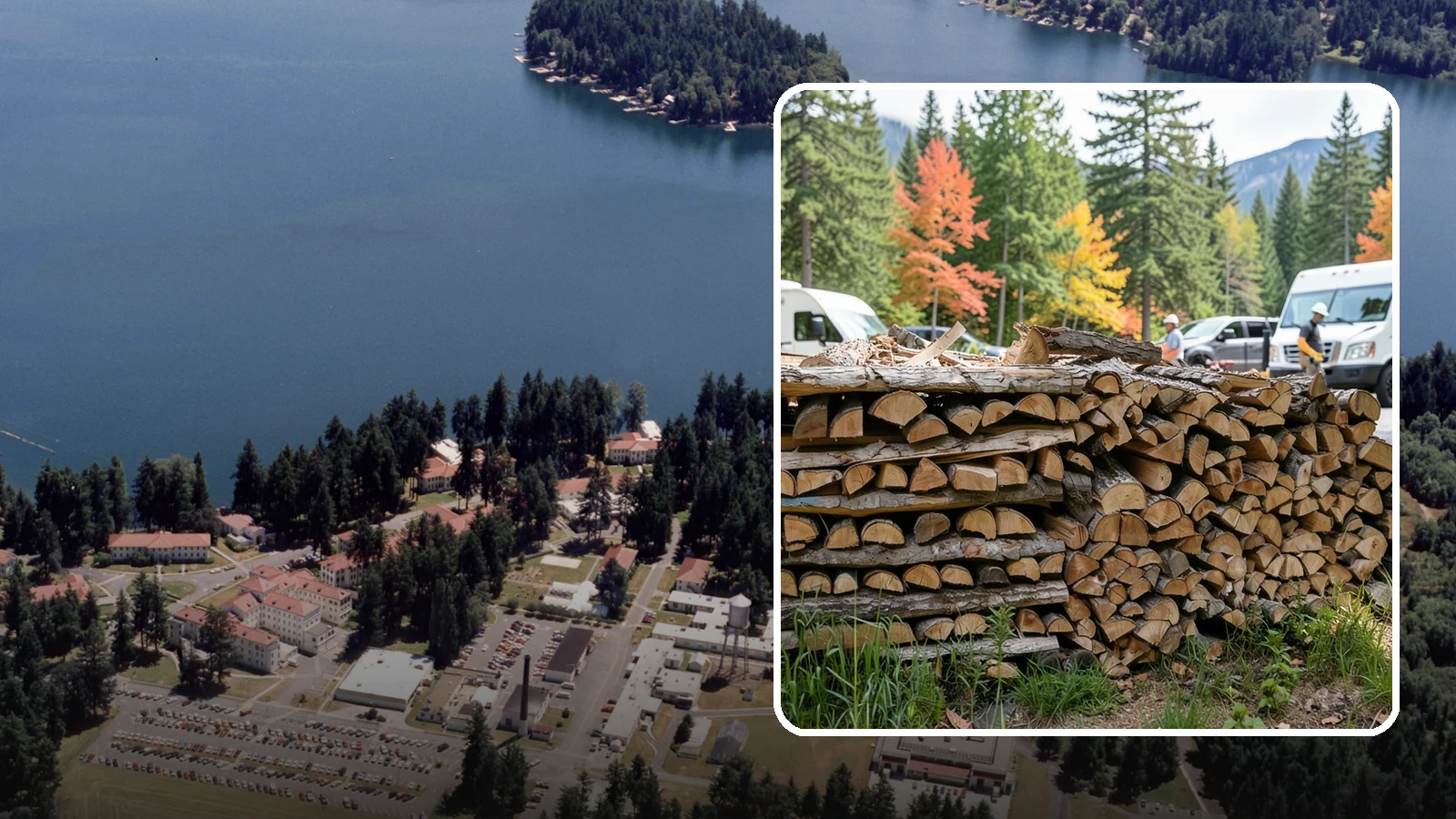RV Campground Firewood in Lakewood, Pierce County, WA - Bulk and bundled firewood supply for RV parks and campgrounds throughout the region.
