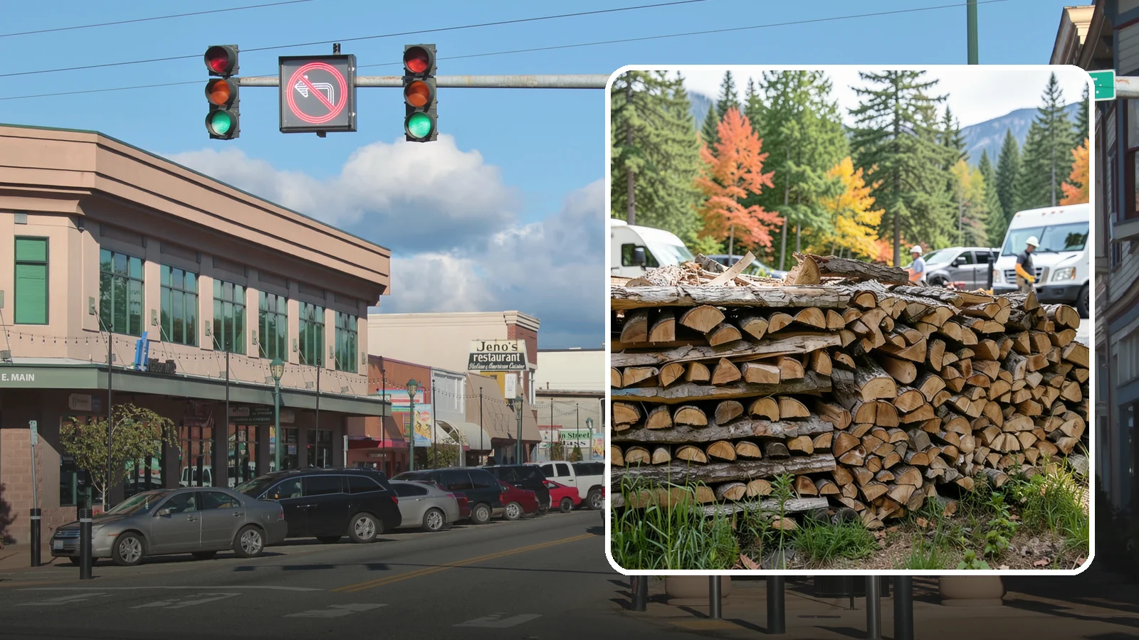 RV Campground Firewood in Monroe, Snohomish County, WA - Bulk and bundled firewood supply for RV parks and campgrounds throughout the region.