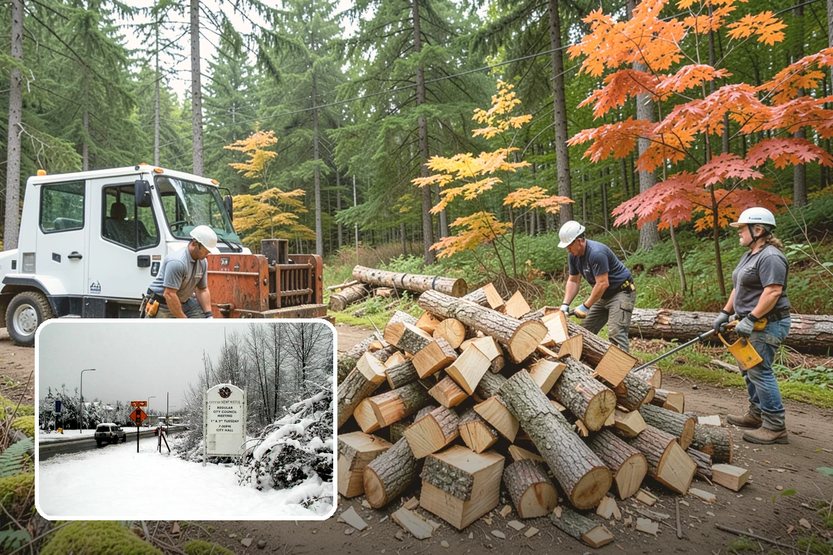 RV Campground Firewood in Newcastle, King County, WA - Steady supply matched to guest traffic