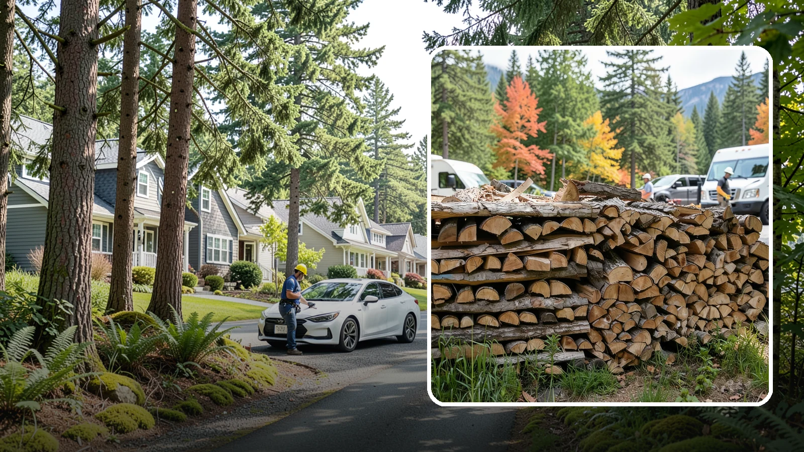 RV Campground Firewood in Normandy Park, King County, WA - Bulk and bundled firewood supply for RV parks and campgrounds throughout the region.