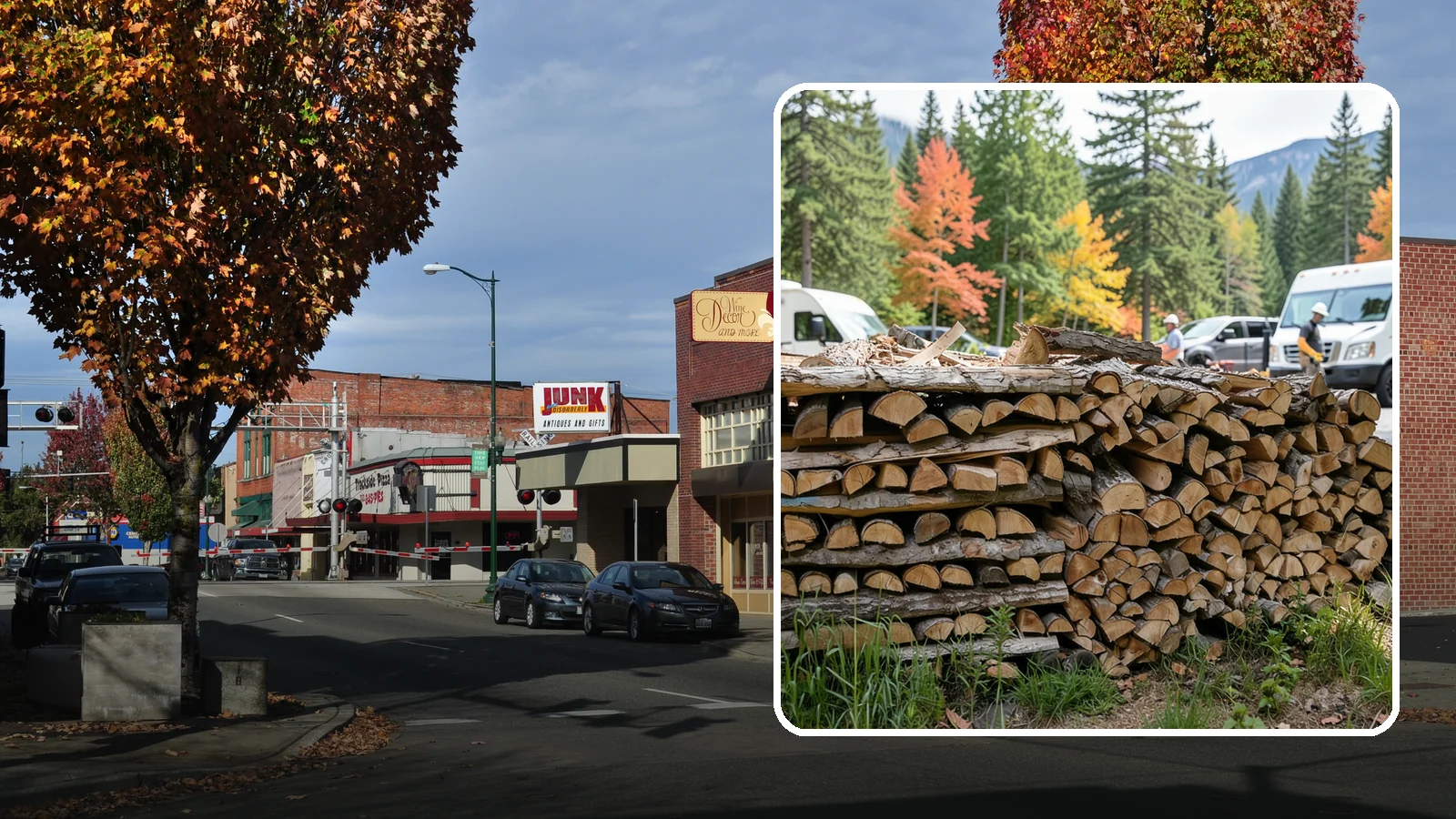 RV Campground Firewood in Puyallup, Pierce County, WA - Bulk and bundled firewood supply for RV parks and campgrounds throughout the region.