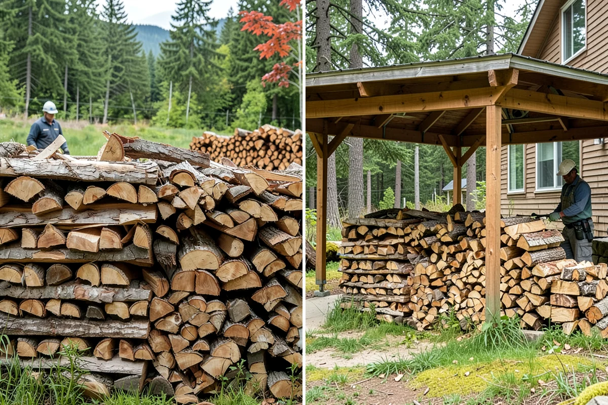 RV Campground Firewood in Puyallup, Pierce County, WA - We review your park size and seasonal occupancy