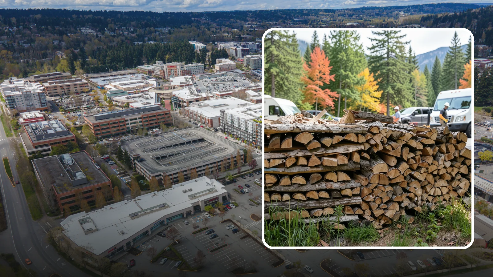 RV Campground Firewood in Redmond, King County, WA - Bulk and bundled firewood supply for RV parks and campgrounds throughout the region.