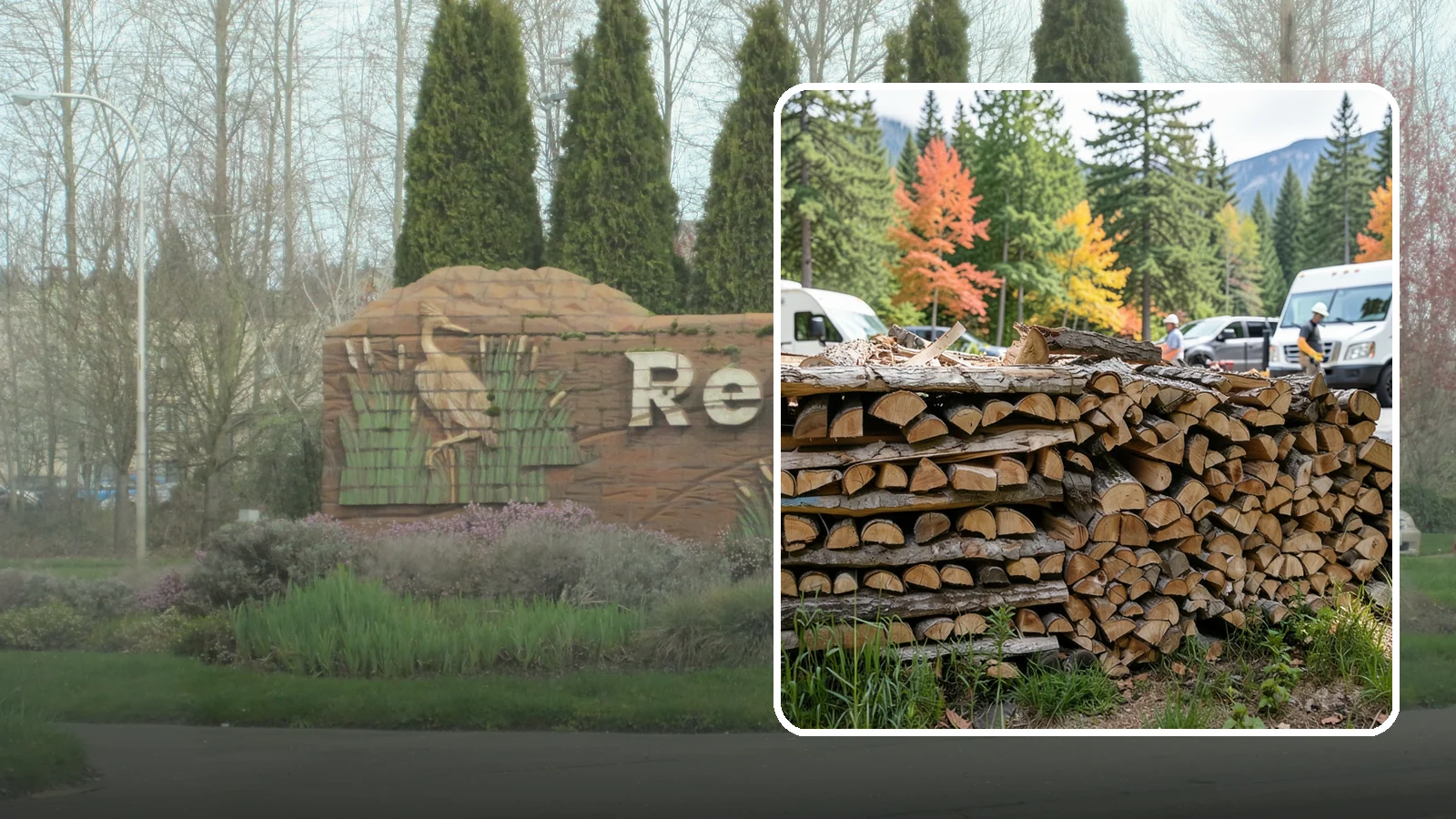 RV Campground Firewood in Renton, King County, WA - Bulk and bundled firewood supply for RV parks and campgrounds throughout the region.
