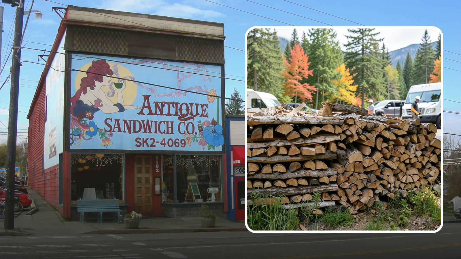 RV Campground Firewood in Ruston, Pierce County, WA - Bulk and bundled firewood supply for RV parks and campgrounds throughout the region.