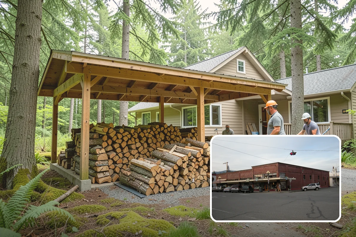 RV Campground Firewood in Sedro-Woolley, Skagit County, WA - Steady supply matched to guest traffic