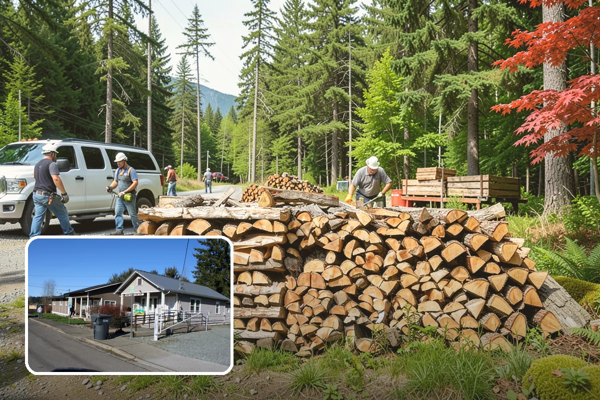 RV Campground Firewood in South Prairie, Pierce County, WA - Steady supply matched to guest traffic