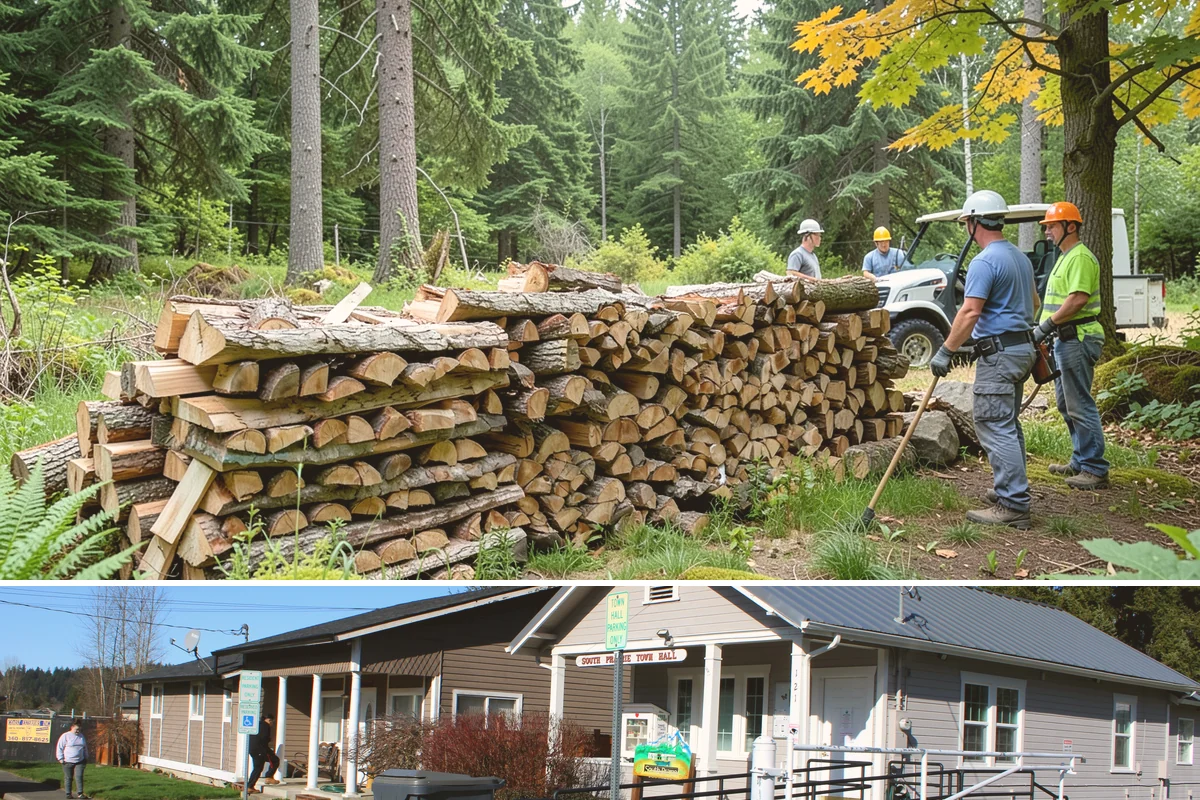 RV Campground Firewood in South Prairie, Pierce County, WA - Occupancy peaks in summer, so lock in restock schedules before the camping season opens.