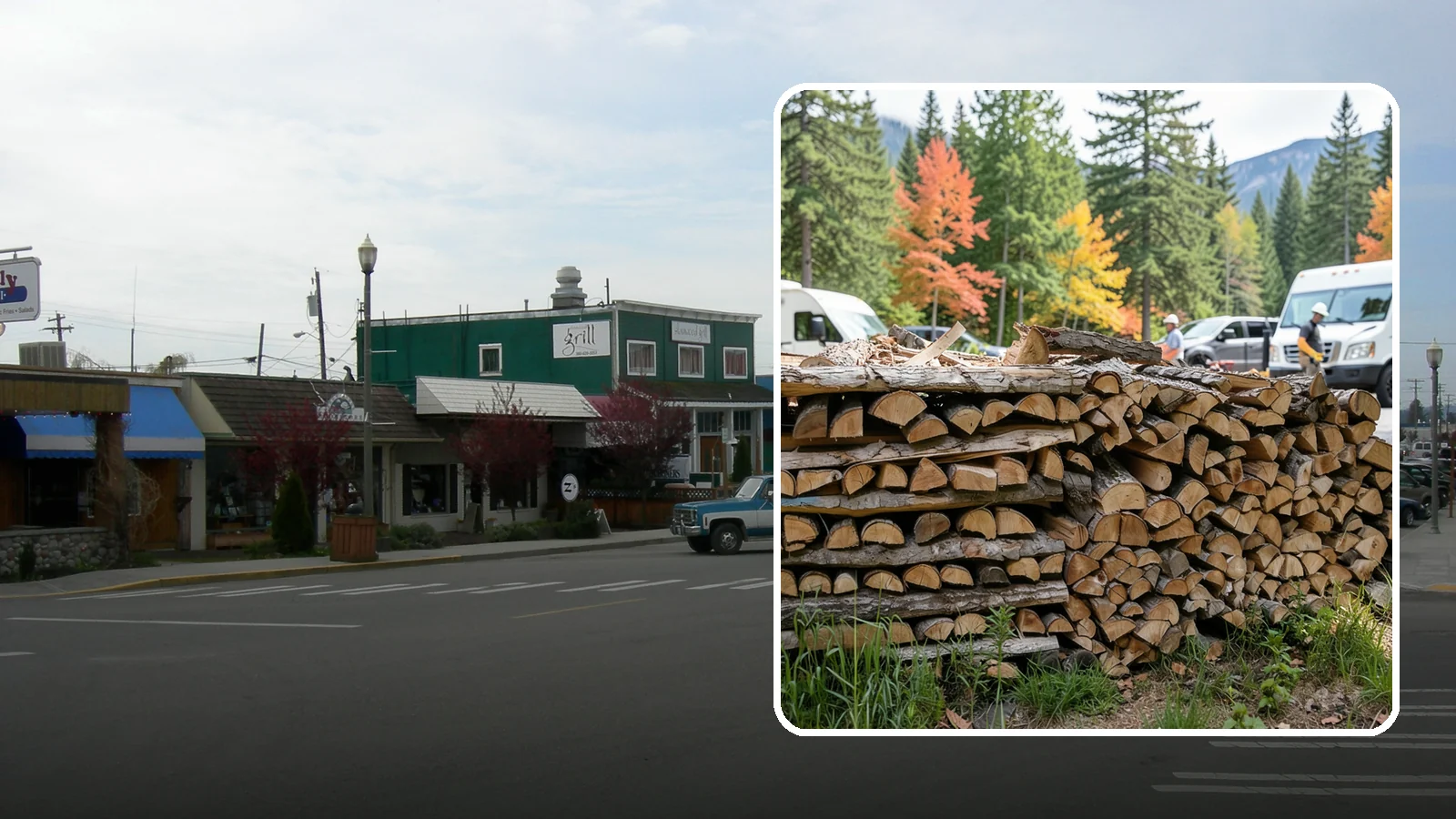 RV Campground Firewood in Stanwood, Snohomish County, WA - Bulk and bundled firewood supply for RV parks and campgrounds throughout the region.