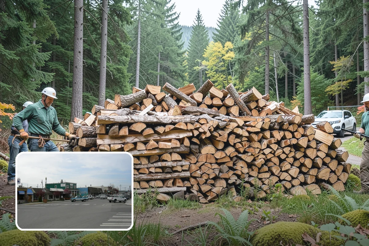 RV Campground Firewood in Stanwood, Snohomish County, WA - Steady supply matched to guest traffic