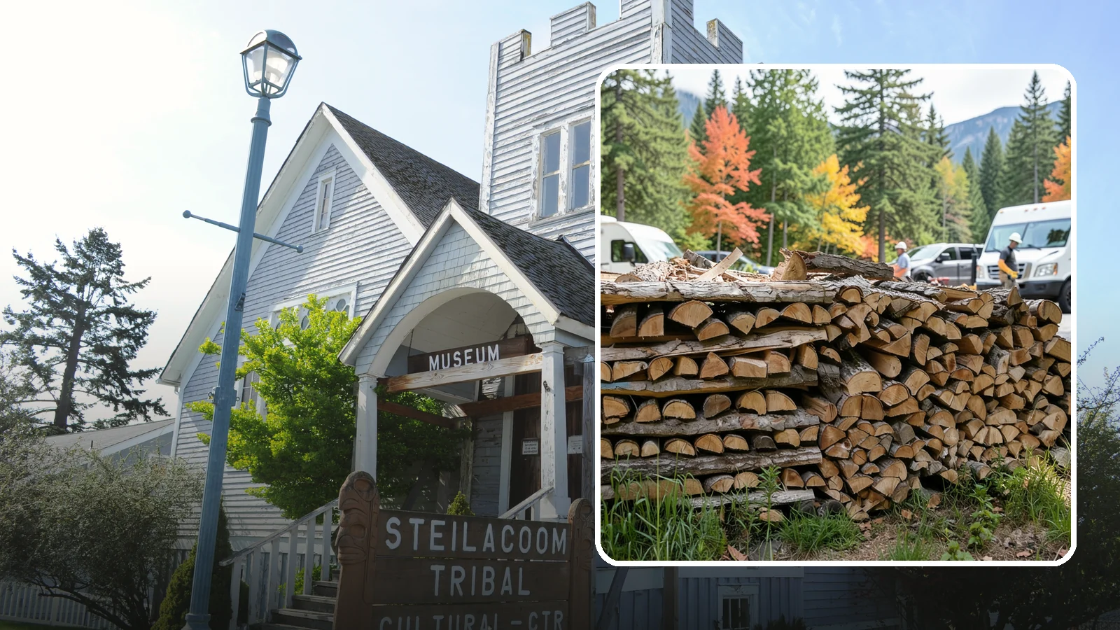 RV Campground Firewood in Steilacoom, Pierce County, WA - Bulk and bundled firewood supply for RV parks and campgrounds throughout the region.
