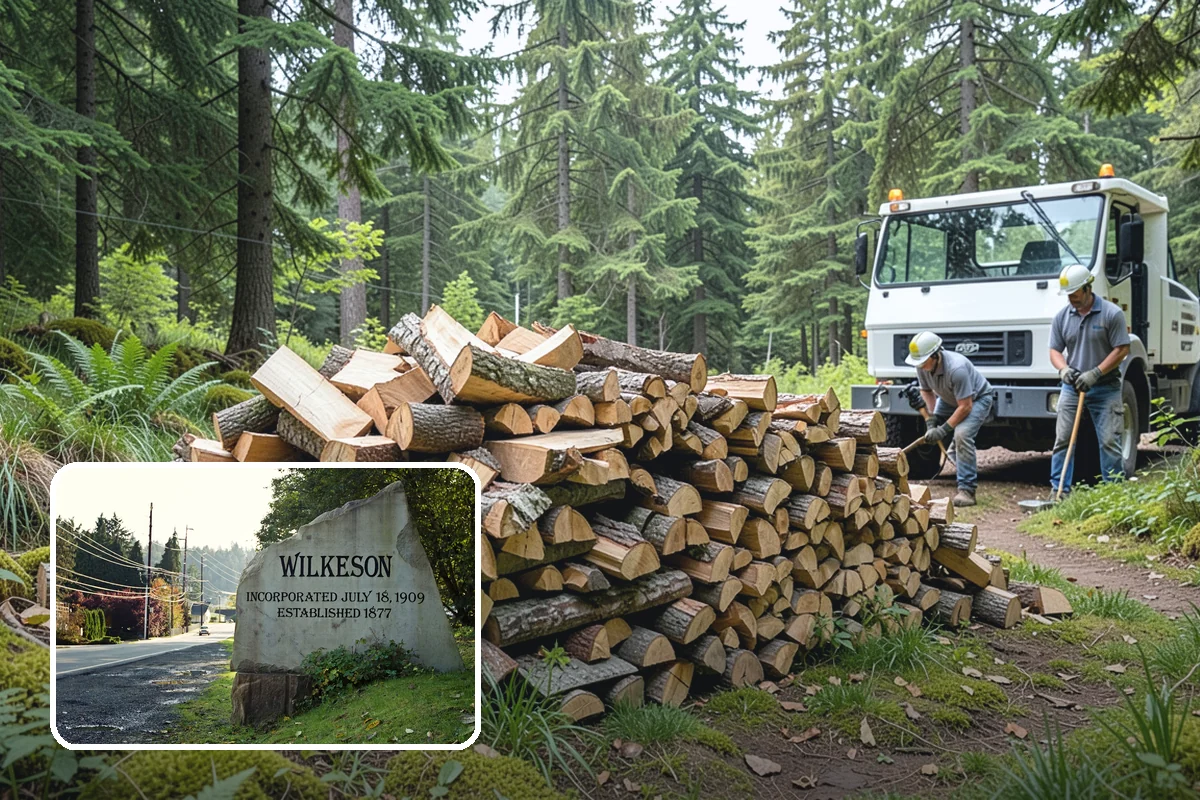 RV Campground Firewood in Wilkeson, Pierce County, WA - Steady supply matched to guest traffic