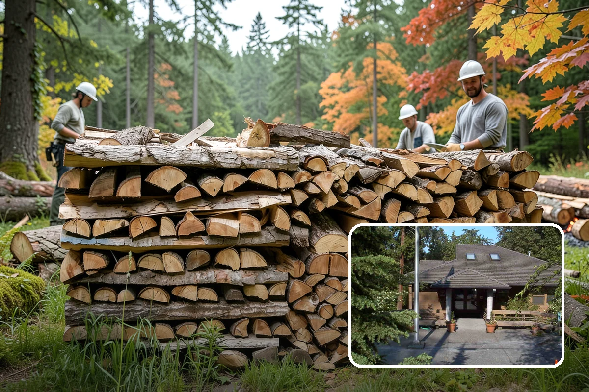RV Campground Firewood in Yarrow Point, King County, WA - Steady supply matched to guest traffic