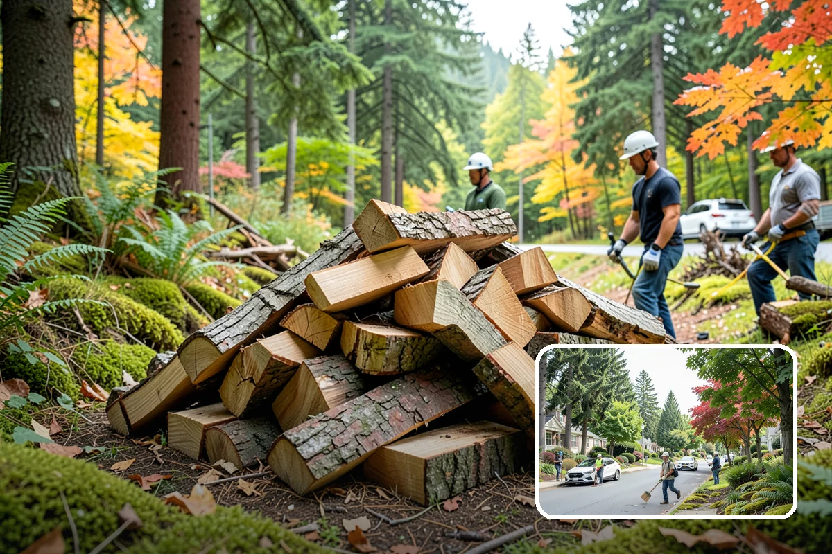 Same-Day Firewood Delivery in Beaux Arts Village, King County, WA - Warmth the very same day you order