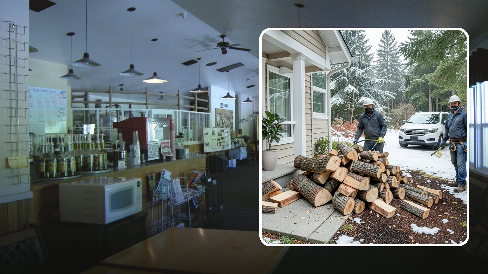 Same-Day Firewood Delivery in Black Diamond, King County, WA - Order in the morning and get seasoned firewood delivered the same day, so you never have to wait to stay warm.