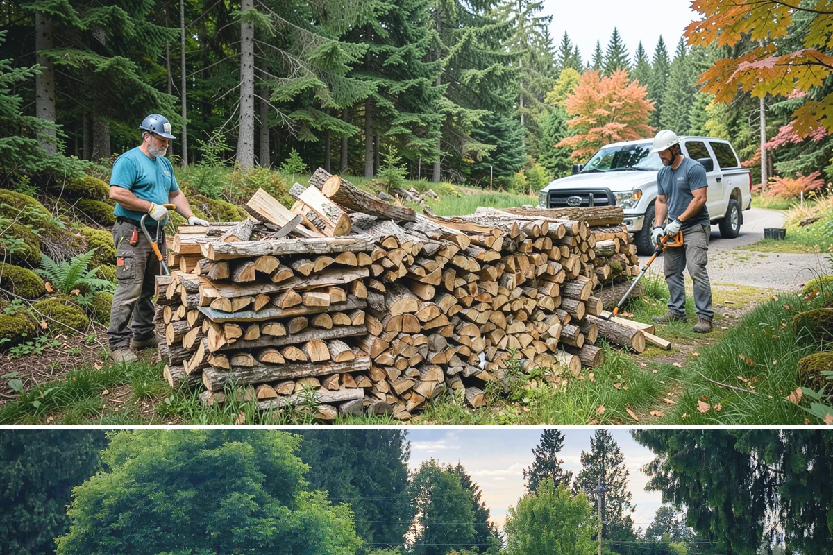 Same-Day Firewood Delivery in Bonney Lake, Pierce County, WA - Same-day delivery is most useful during the heating season, and ordering early in the day improves your chances.