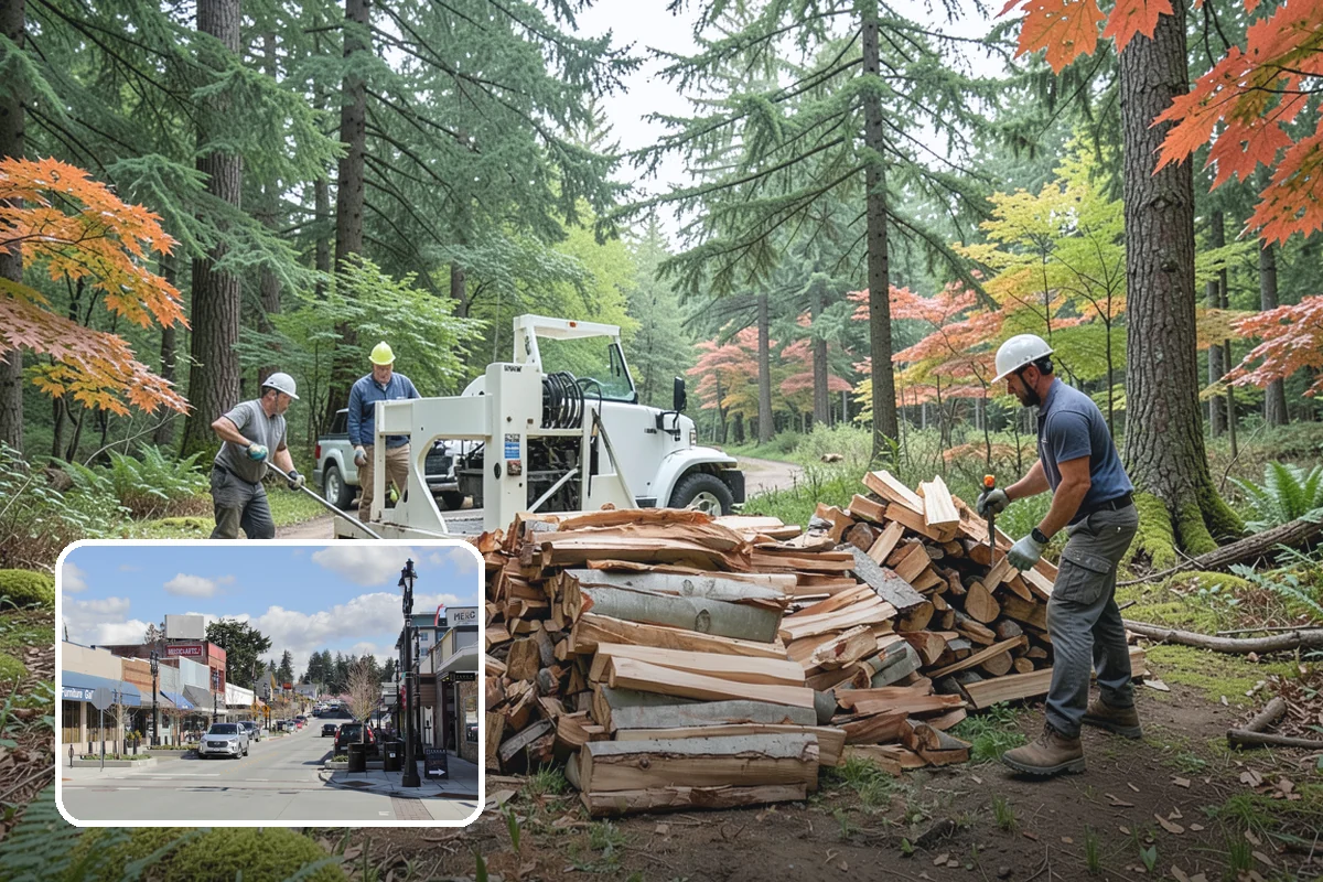 Same-Day Firewood Delivery in Bothell, King County, WA - Warmth the very same day you order