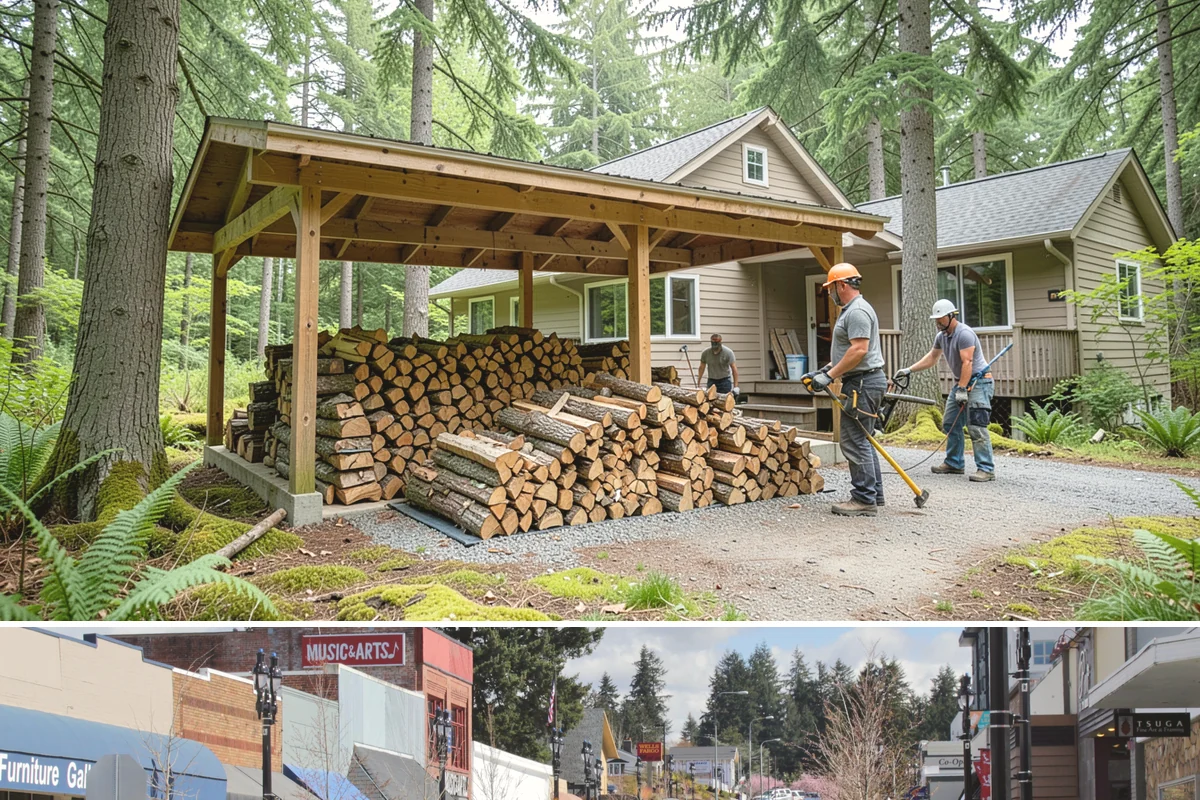 Same-Day Firewood Delivery in Bothell, King County, WA - Same-day delivery is most useful during the heating season, and ordering early in the day improves your chances.