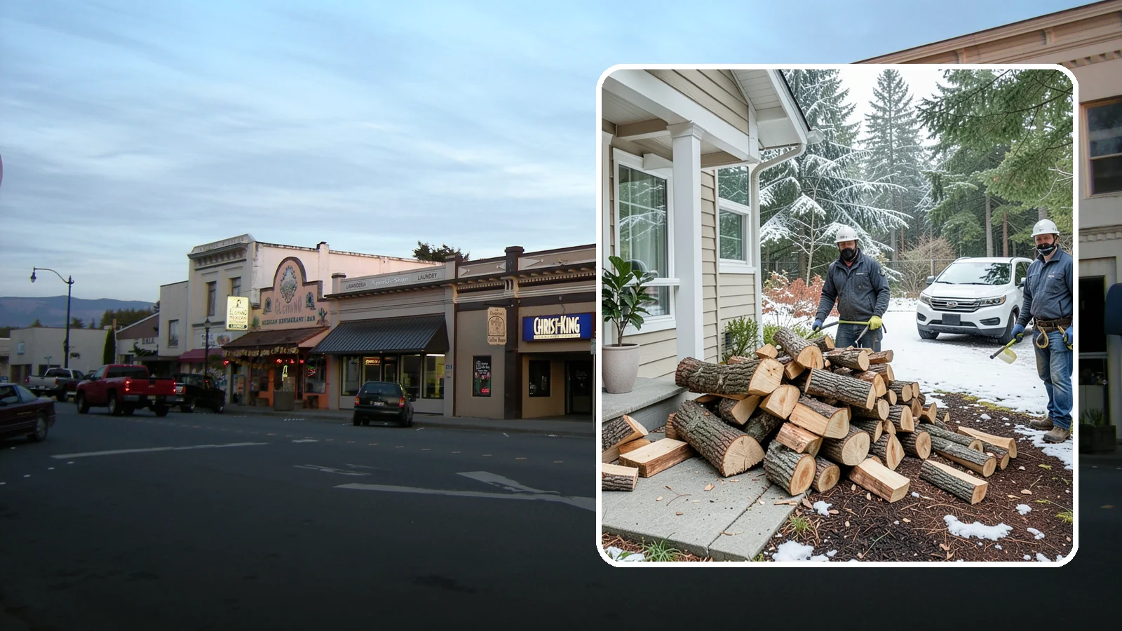 Same-Day Firewood Delivery in Burlington, Skagit County, WA - Order in the morning and get seasoned firewood delivered the same day, so you never have to wait to stay warm.