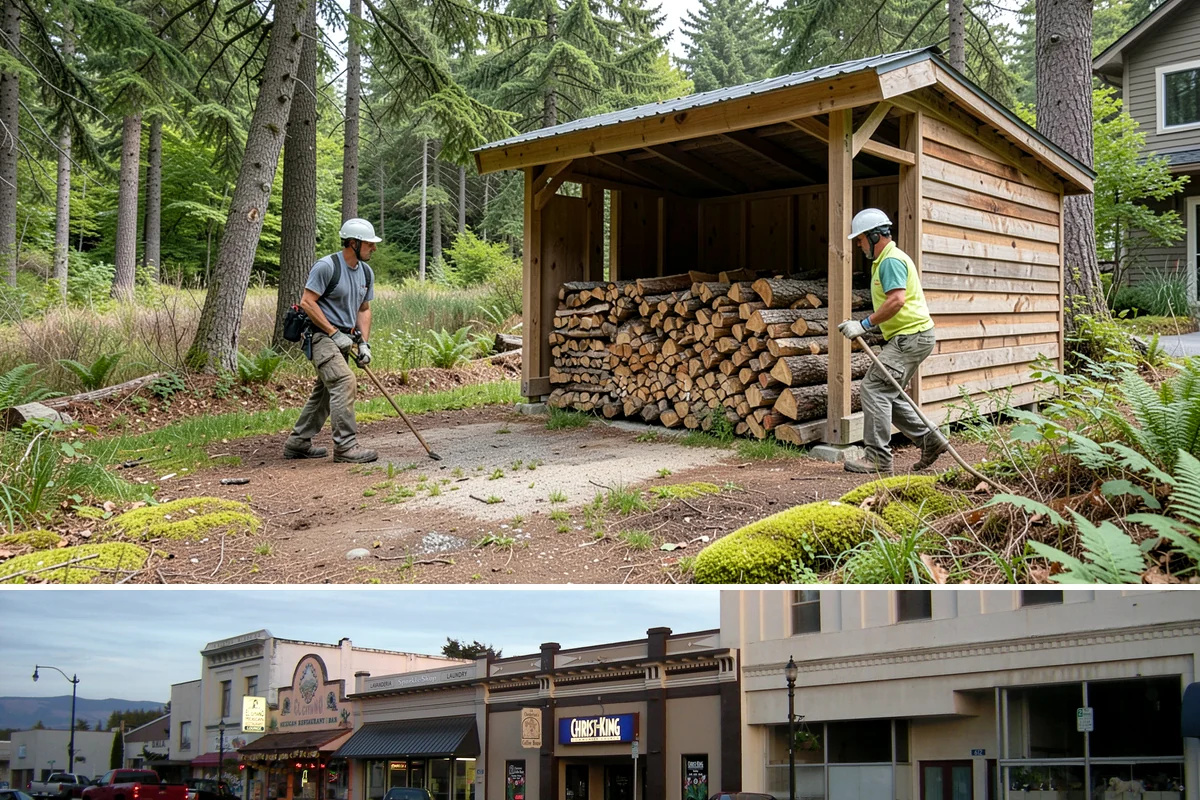 Same-Day Firewood Delivery in Burlington, Skagit County, WA - Same-day delivery is most useful during the heating season, and ordering early in the day improves your chances.