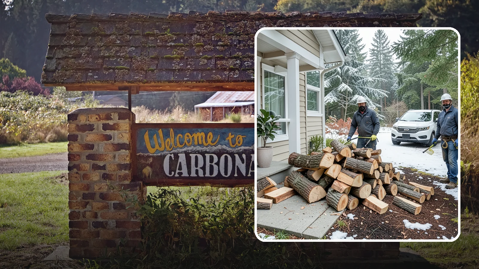 Same-Day Firewood Delivery in Carbonado, Pierce County, WA - Order in the morning and get seasoned firewood delivered the same day, so you never have to wait to stay warm.