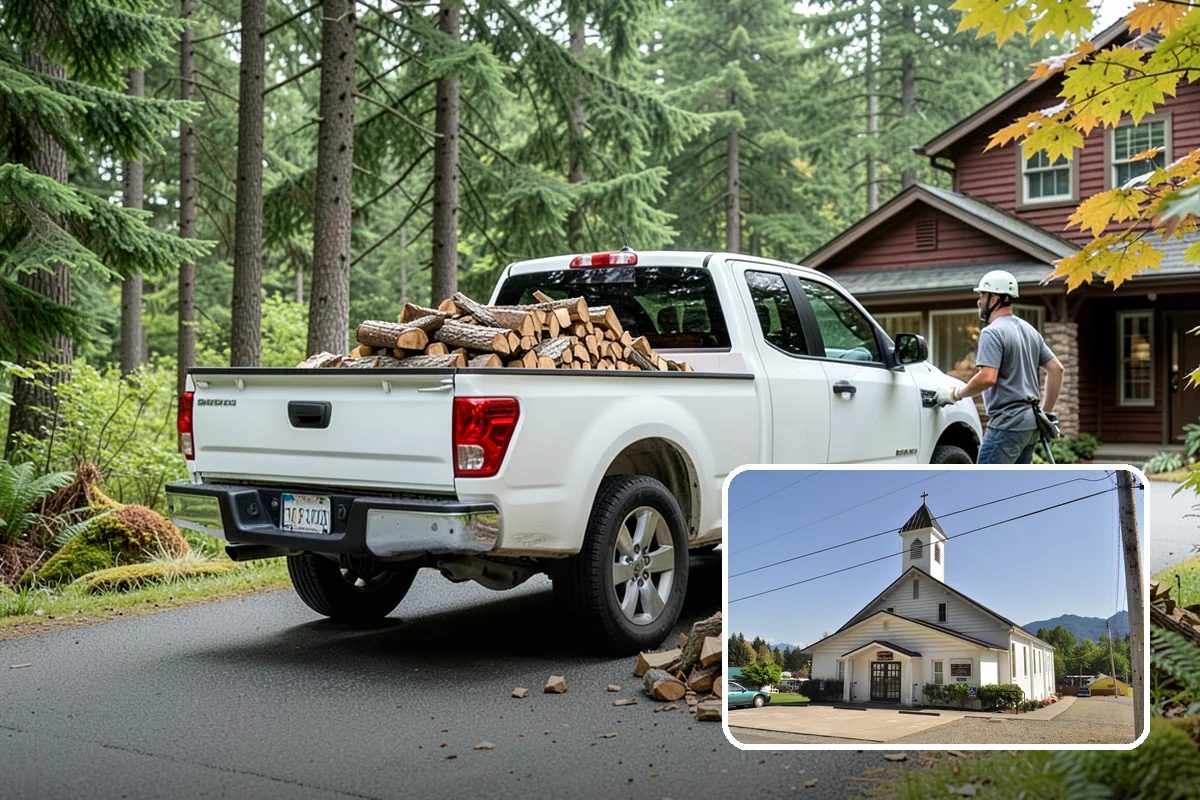 Same-Day Firewood Delivery in Concrete, Skagit County, WA - Warmth the very same day you order