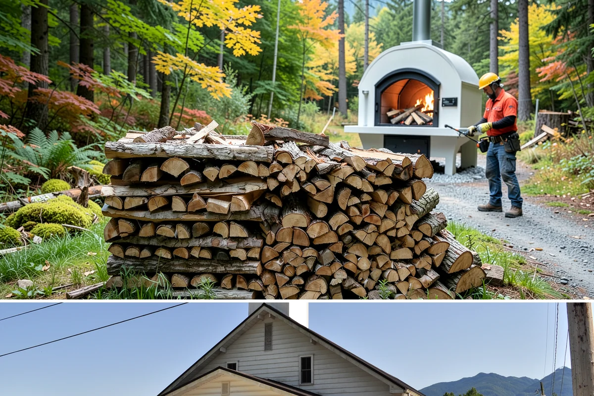 Same-Day Firewood Delivery in Concrete, Skagit County, WA - Same-day delivery is most useful during the heating season, and ordering early in the day improves your chances.