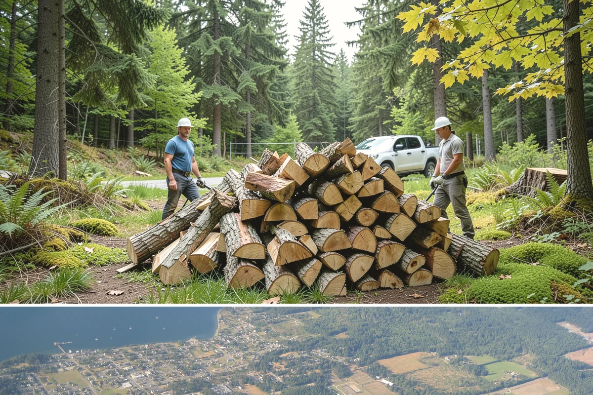Same-Day Firewood Delivery in Coupeville, Island County, WA - Same-day delivery is most useful during the heating season, and ordering early in the day improves your chances.