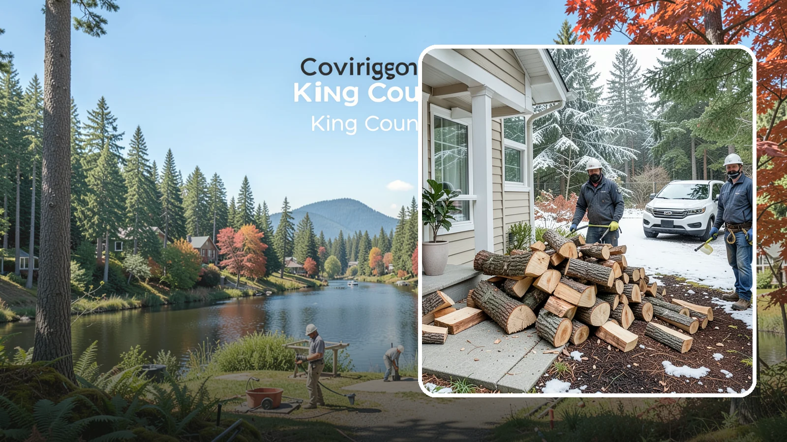 Same-Day Firewood Delivery in Covington, King County, WA - Order in the morning and get seasoned firewood delivered the same day, so you never have to wait to stay warm.